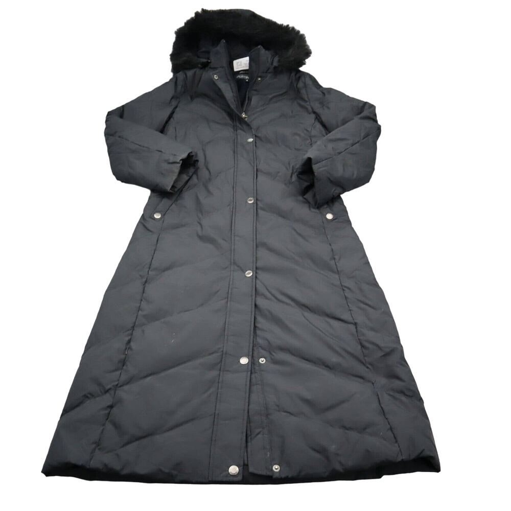 Platinum Utex Jacket Womens S Black Utex Long Faux Fur Winter Ice breaker Hoodie